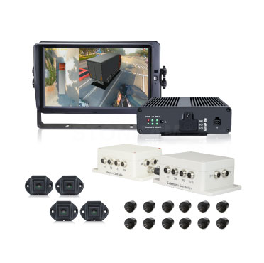 360°3D全景行車系統(tǒng)帶盲點(diǎn)偵測