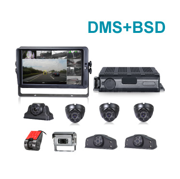八通道智能高清防水車載硬盤錄像機一體機系統(tǒng)