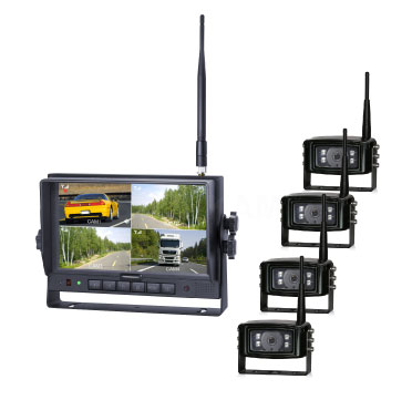 7寸高清數(shù)字無(wú)線監(jiān)控系統(tǒng)