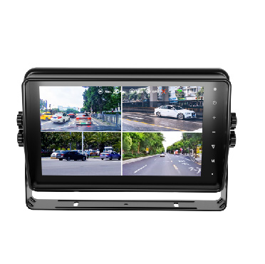 10.1寸自帶錄像四視圖防水車載監(jiān)控顯示器