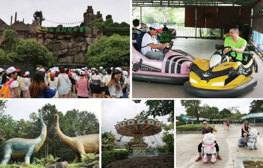 廣州敏視全體員工森波拉一日游