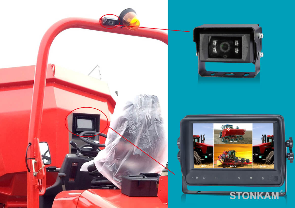 車載監(jiān)控顯示器系統