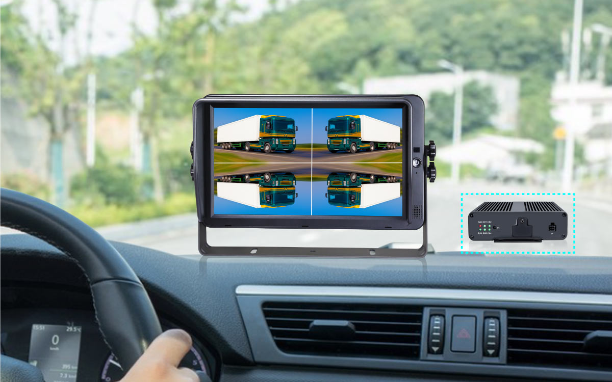 多功能車載畫面分割器     					