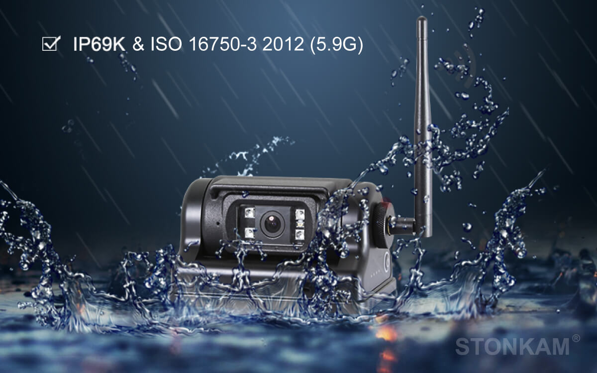 無線wifi車載攝像頭					