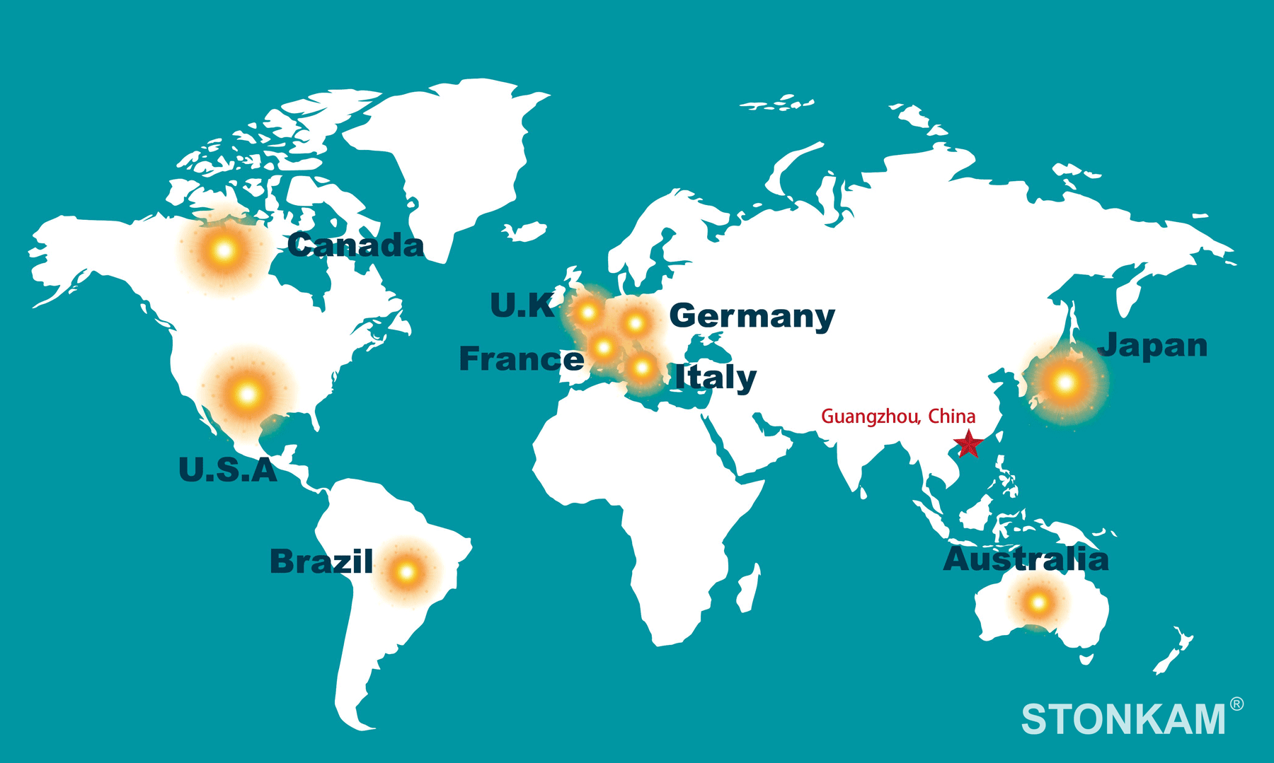 敏視產(chǎn)品全球化布局