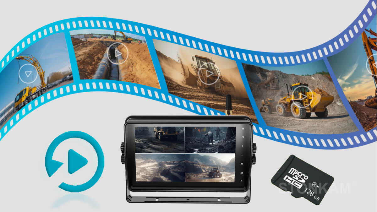 無線車載顯示器